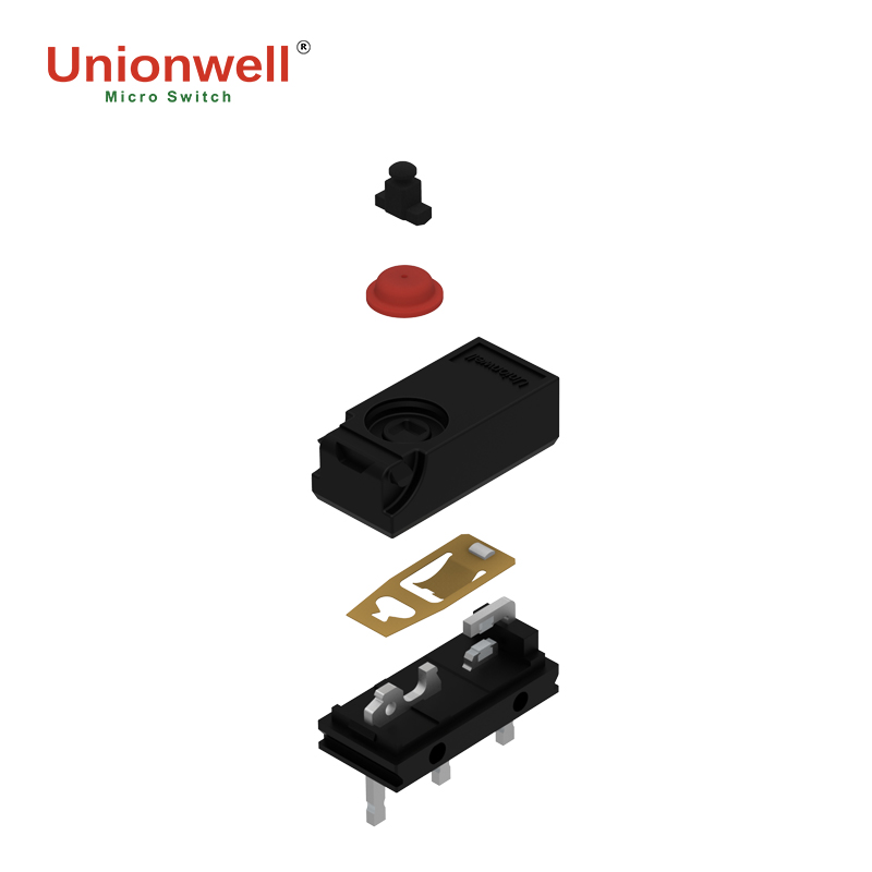subminiature micro switch detail view